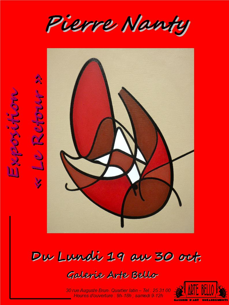 Pierre Nanty, Affiche Pierre Nanty, Affiche