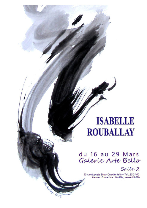 Isabelle Rouballay, affiche
