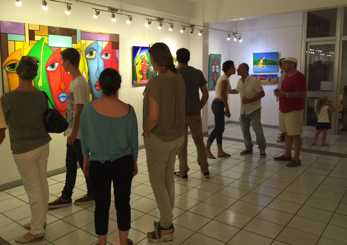 Krystoff, vernissage Krystoff, vernissage