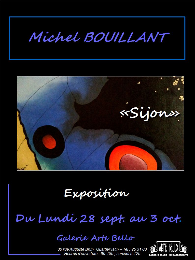 Michel Bouillant, Affiche Michel Bouillant, Affiche