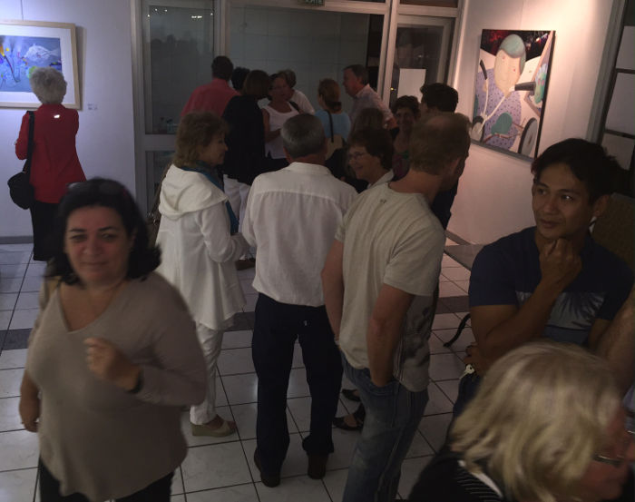 Moulimois, vernissage 1 Moulimois, vernissage 1