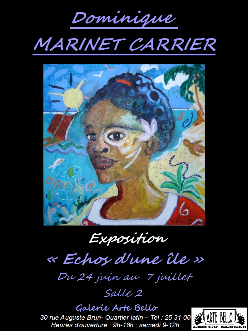 affiche, Dominique Marinet Carrier affiche, Dominique Marinet Carrier